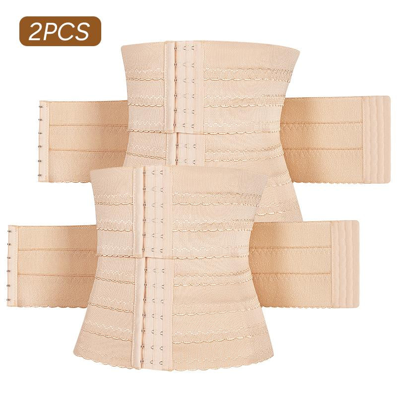 [MAX] Nebility Women'S 2-Piece Sports Shapewear Set - Adjustable Waist Cincher & Breathable Sports Belt, Comfort Compression Activewear