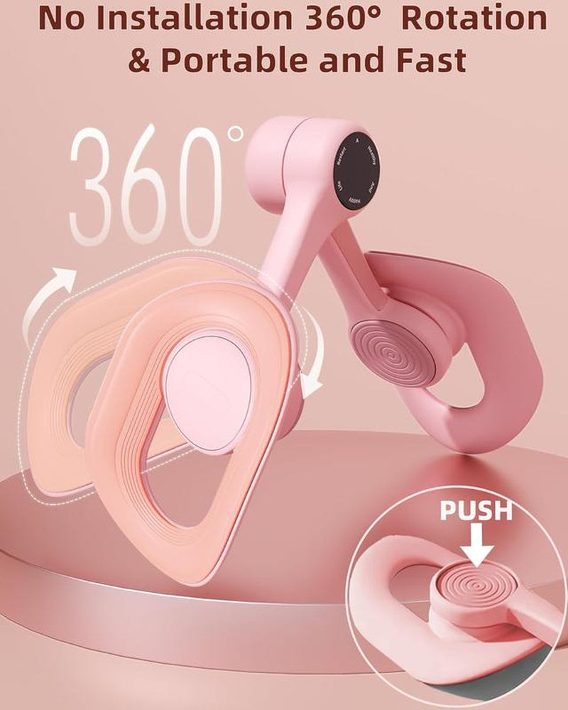 Thigh Exerciser,Thigh Toner,Leg & Hip Toner for Women/Men,Inner Thigh Shaper /Arm Sculptor,Portable Home Gym Equipment for Butt Lift & Kegel Training,Pelvic Floor Muscle Trainer Exercise Product Upgraded Muscle Fitness